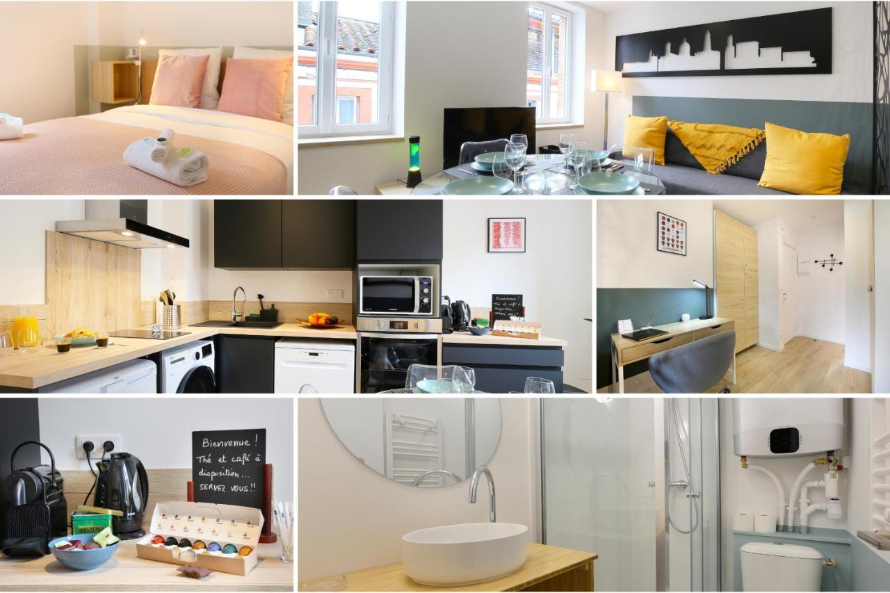 圖盧茲Expat Renting - Entre Piment & Violette - Saint Michel公寓 外观 照片
